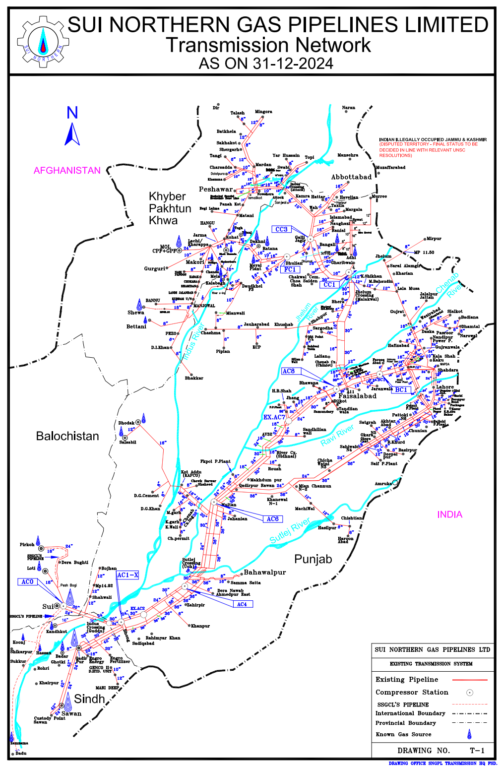 Transmission Network Map